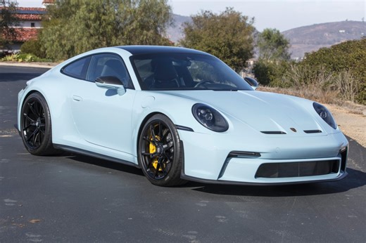 Meissen Blue 2022 Porsche 911 GT3 Touring 6-Speed
