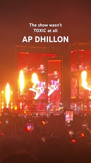 AP DHILLON TOXIC SONG CONCERT #apdhillon #concert #liveconcert #music #punjabimusic