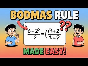“BODMAS Rule Explained with Example | Easy Math Trick for Students”