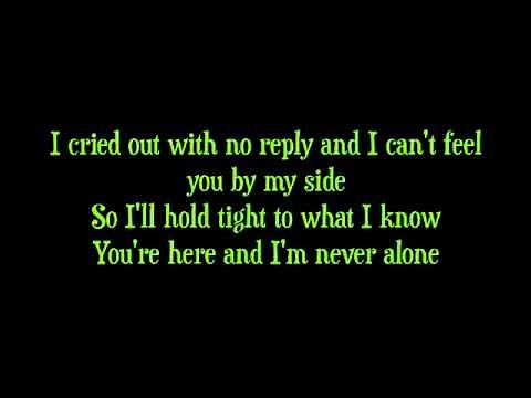 Never Alone by Barlowgirl LYRICS
