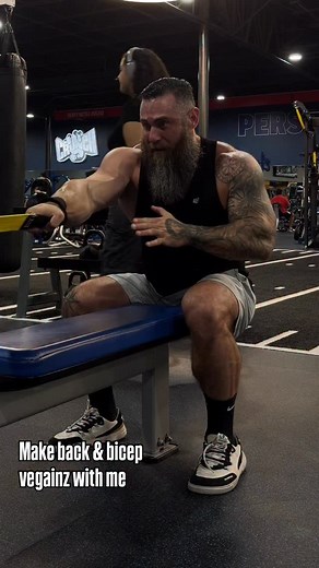 4.7K views · 319 reactions | Back & bicep vegainz! Anytime I train...