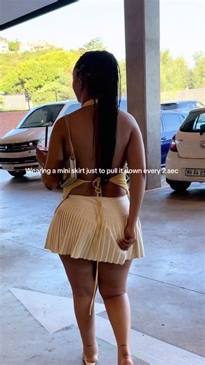 The Struggles of Wearing a Mini Skirt