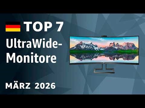 TOP—7. Beste UltraWide-Monitore. Test & Vergleich März 2026