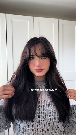 Easy Ribbon Hairstyle Ideas with Ribbons