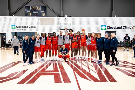 It's a momumental year for The Greatest Dynasty Ever. The 🇺🇸 USA Women's National Team took another step toward Paris with its training camp in Cleveland! | USA Basketball