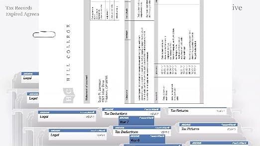 Free yourself from cleaning out files with FreedomFiler's Self-Employed 1\/3 Tab filing system.