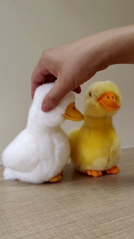 8 Inch Small Yellow Duck Plush Toys Duck Stuffed Toys (Yellow)