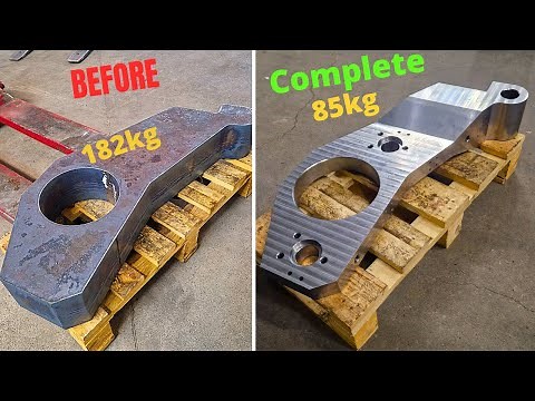 Making the machine arm (CNC milling)