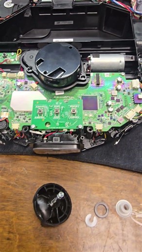 Mova Vacuum front wheel Caster replacement fix