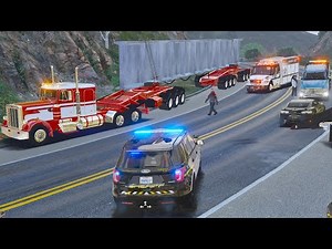 Stressful High Risk Oversize Load in GTA 5 RP