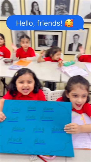 The Activity Club on Instagram: "Our tiniest stars learning their PL words today!! Planet, plant and plenty of giggles 🌍🌱💛 #BabyBatch #LittleLearners #TACKids #LearningIsFun #PhonicsFun #EarlyLearning"