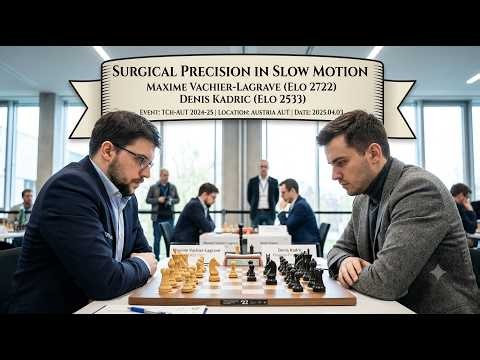 The Art of the Python Squeeze | Vachier-Lagrave, Maxime vs Kadric, Denis