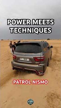 Nissan Patrol NISMO 🚀 Power meets technique #offroadrecovery #carstuckinsand #nissanpatrol