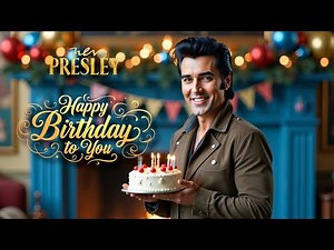 Happy Birthday! | Vintage Elvis-style Song with Wishes