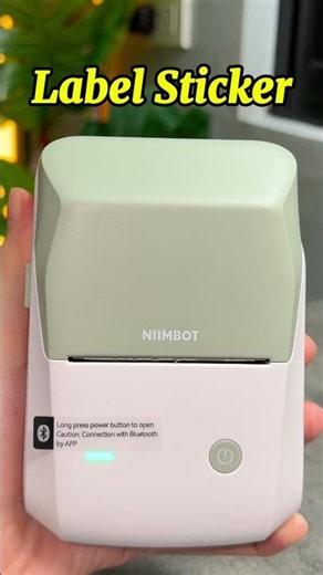 Niimbot b1 Pro Portable thermal printer for labels, photos, names, and everyday organizing needs
