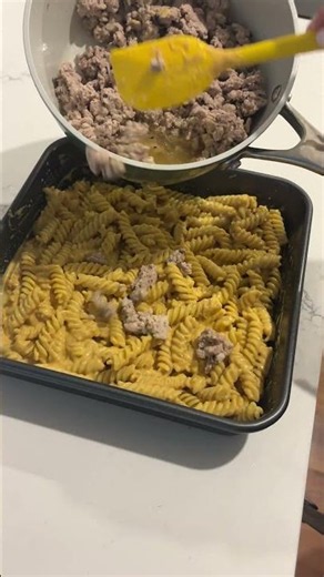 Cheeseburger pasta 🍔 #easyrecipe #dinnerideas