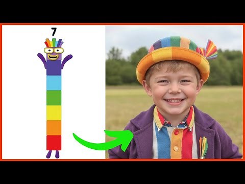 What If Numberblocks Were Human? See the Amazing Transformations! + Guess the Voice