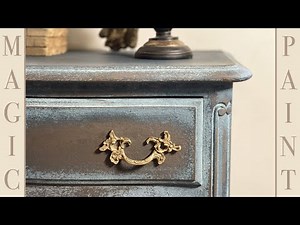 Techniques to transform furniture and give it an antique style! No primer! Elisa&MagicPaint!