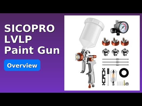 REVIEW (2025): SICOPRO LVLP Paint Gun. ESSENTIAL details.