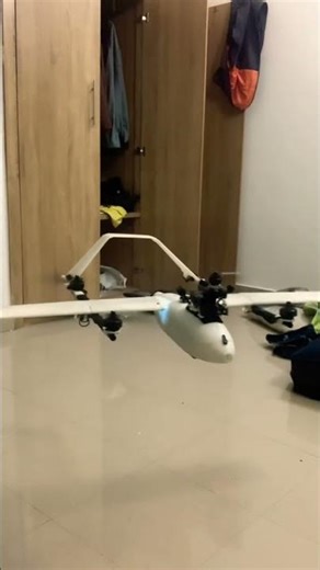 DIY 3d printed vtol quad plane. Built in my bedroom. Follow for more posts. #flightdesign