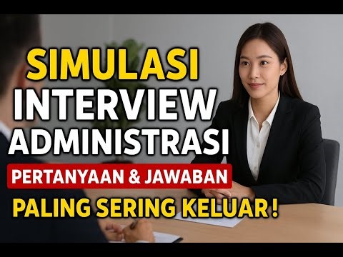 Simulasi Interview Administrasi: Pertanyaan & Jawaban Paling Sering Keluar!
