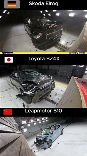 Crash Test : Toyota vs Skoda vs Leapmotor !!!