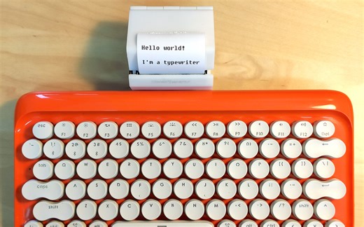 【开源】用Arduino自制热敏打字机