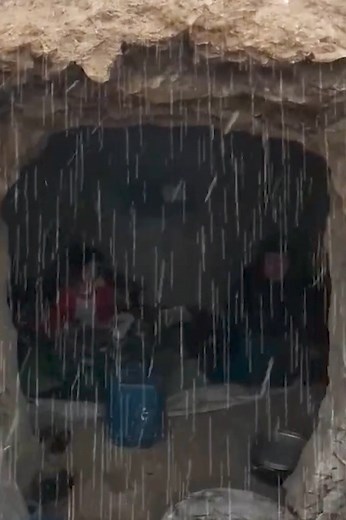 3.3M views · 10K reactions | Nomadic Living In Cave And Raining Outside #nomadiclife #nomad #nomadic #reelfb #life #adventure #followers #enjoy #BoomChallenge #Boomnow #Toptrending | Nomadic Daily Show | Facebook