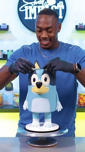 1M views · 20K reactions | It's Bluey! This has got to be the most difficult character cake so far. Making Bluey snout 3D was not easy as well as mixing all the colors, but I got it all to work out at the end! #cakedesign #cakedecorating #bluey Which character should I make in the future? | The Sweet Impact | Facebook