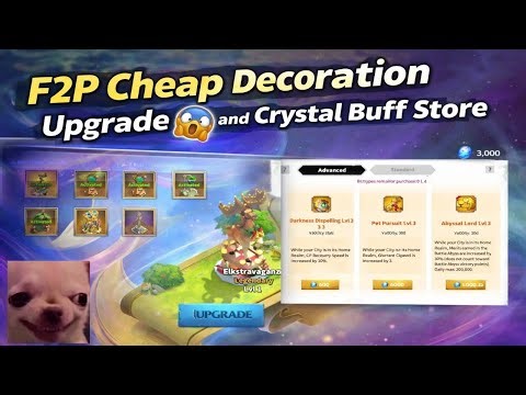Hidden Value? Cheap Decoration Upgrade & Crystal Buff Store Review | Call of Dragons