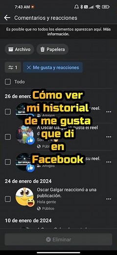 How to see my Facebook like history #shorts #facebook #socialmedia