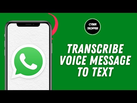 How to Transcribe a WhatsApp Voice Message to Text