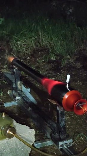 Pulse jet engine model#pulseengine #pulse #pulsejet #enginemodel #jetengine #rocketengine #diy