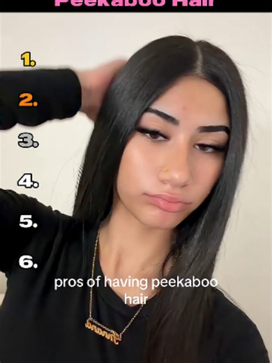 Peekaboo Hair Ideas: Best Peekaboo Haircuts Ranked (Part 4)