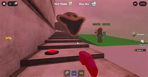 Climb Scary Worm Tower 😱 | Roblox Horror Obby Gameplay