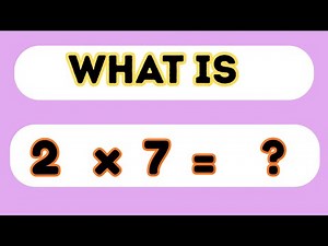 Fun Multiplication Quiz for Kids | 20 Easy Questions to Learn Times Tables