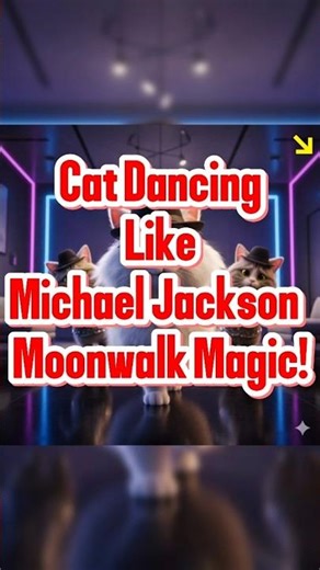 Moonwalk Cat #Cat#CatDancingLikeMichaelJackson#CatDance#MJMoves
