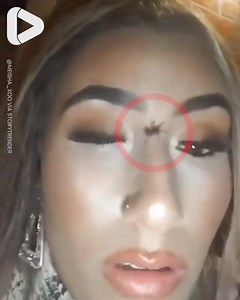 I would never wear fake lashes again! 🕷😱 | IGV