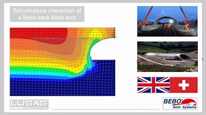 12K views · 139 reactions | Soil and structural modelling in a single environment? Learn how Bebo Arch use LUSAS parameterised solutions to create back-filled arches. More info on: https://goo.gl/q9YwKA | LUSAS | Facebook