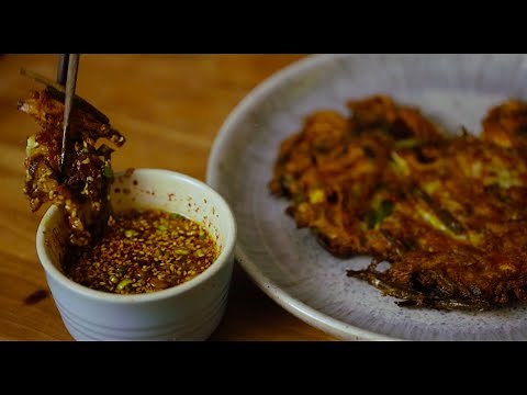 SIMPLY KOREAN: How to make the crispiest ever Kimchi pancake 'KIMCHI JEON' 김치전