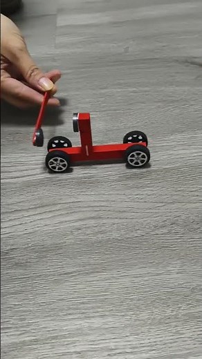 How to Make a Magnetic Car | Fun Science Project for Kids #shorts