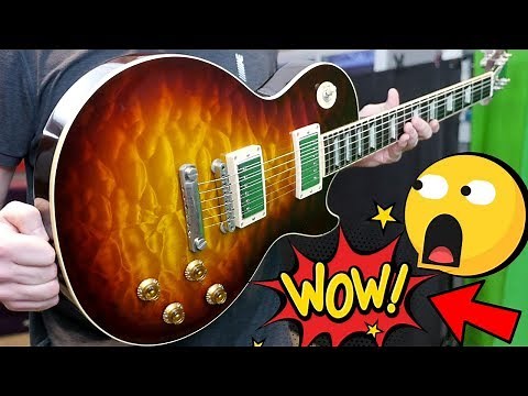 WOW! | 2001 Gibson Les Paul Custom Shop Standard Quilt Top Class 5 Bourbon Burst | Review + Demo