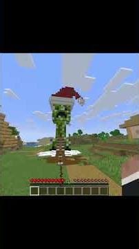 exploding the creeper #minecraft