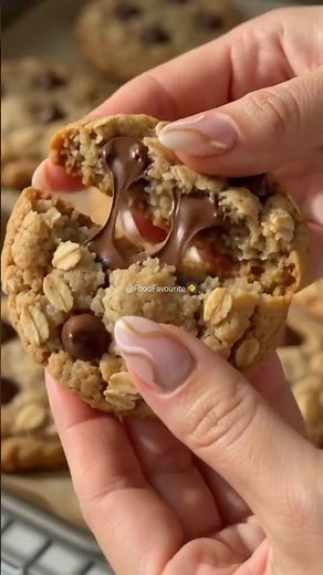 🔥 Healthy Oatmeal Cookies 🍪 | No Sugar, No Flour | Easy 10-Minute Recipe #shorts