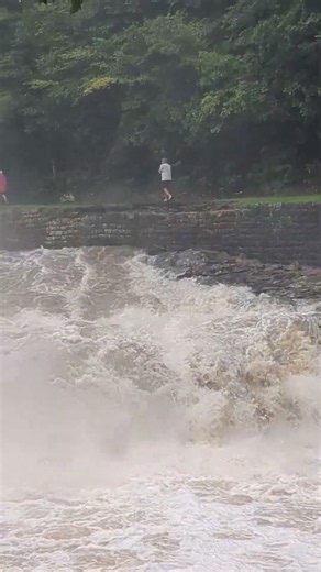flash flood at babcock state park