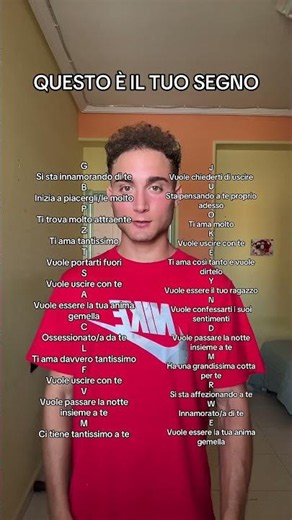 Cerca la tua iniziale e quella della persona che ti piace!