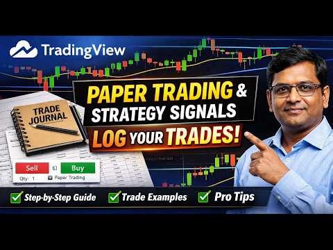 How to Use TradingView + Trade Journal | Step-by-Step Paper Trading & Strategy Execution Guide