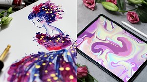 Modern Monotype Magic: Create Unique Art in Minutes with Gouache & Procreate | Anna Sokolova | Skillshare