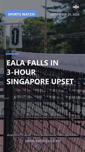 Alex Eala Falls in 3-Hour Singapore Open Upset