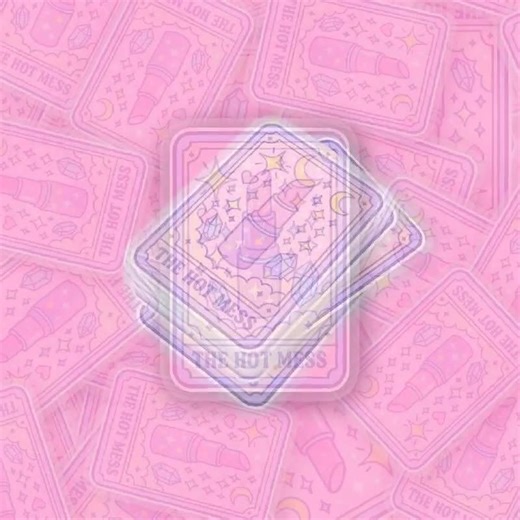 Vinyl Sticker | The Hot Mess    | Holographic or Glossy Finish